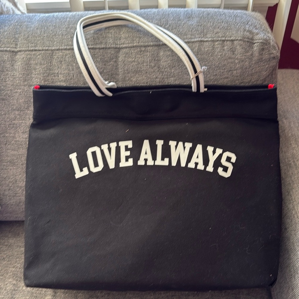 Love Always Large Tote Bag NWT